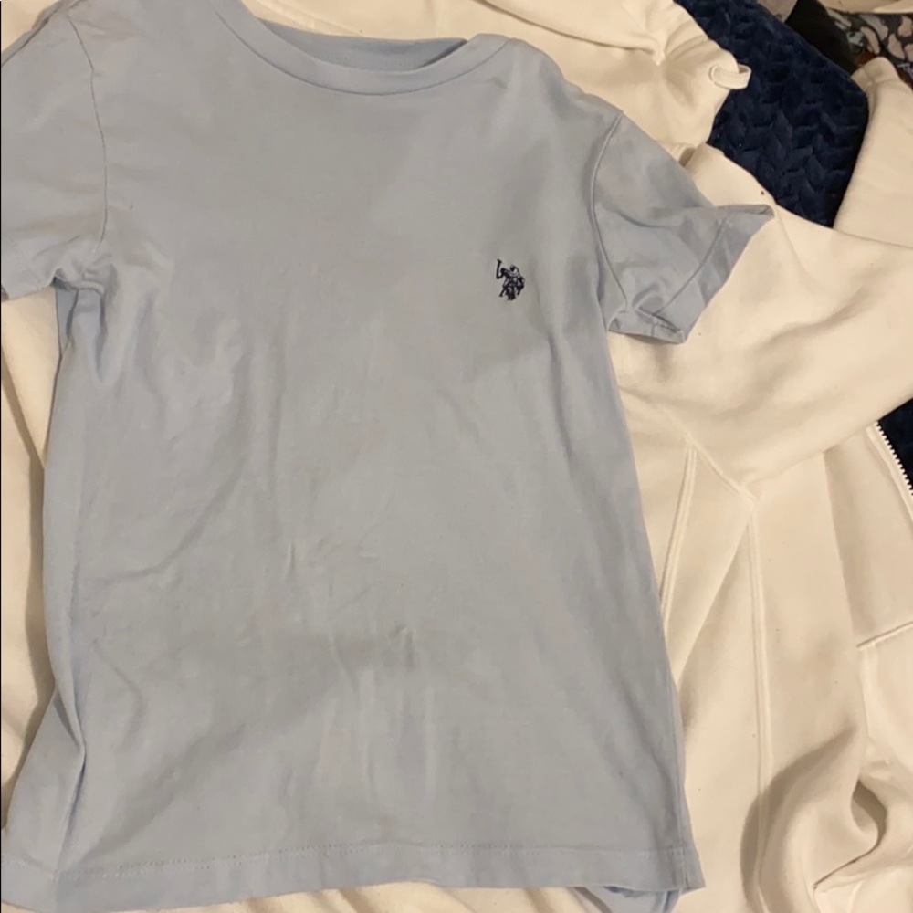 blue polo